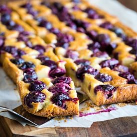 Brown Butter Cherry Bars - Recipe photo by Just One Cookbook