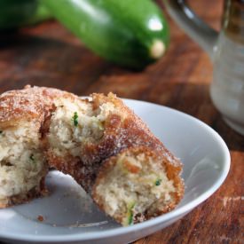 Zucchini Cake Donuts - Recipe photo by mondaymorningdonut