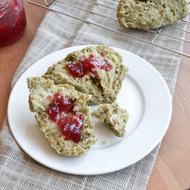 Matcha Green Tea Scones - Recipe photo by shebakeshere