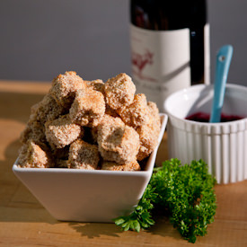 Almond-Crusted Tofu - Recipe photo by PicklesNHoney