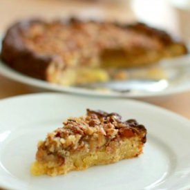 Cake with Nut and Caramel Topping - Recipe photo by Ellevild Madblog