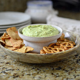 Green Hummus - Recipe photo by thewellflouredkitchen