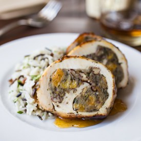 Apricot-Whiskey Glazed Chicken - Recipe photo by thecozyapron