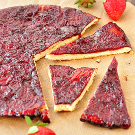 Tart with Strawberries - Recipe photo by vene-ro4ka