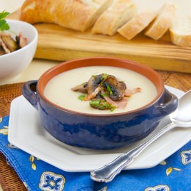 Cauliflower Soup with Potato & Leek - Recipe photo by annmcdonald