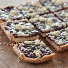 Jam Bars - Recipe photo by chef julie yoon