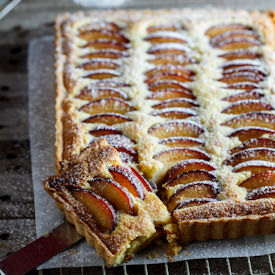 Plum Frangipante Tart - Recipe photo by Simply Delicious