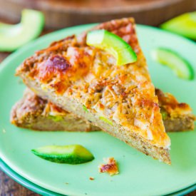 Cheesy Avocado Skillet Pizza Bread - Recipe photo by Averie