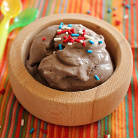 Cocoa Kumquat Egg-free Ice Cream - Recipe photo by HomeSkillet