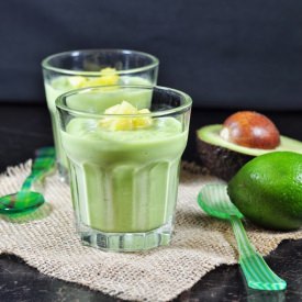 Avocado Pineapple Lime Smoothie - Recipe photo by swathiiyer