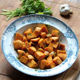 Cuban Sweet Potato Salad - Recipe photo by coukine