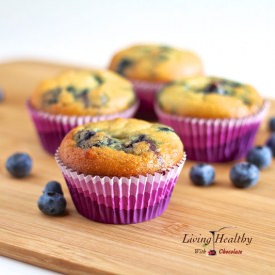 Blueberry Muffin - Recipe photo by Living Healthy With Chocolate