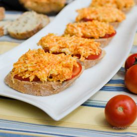 Carrot Cheesy Sandwich - Recipe photo by momsdish