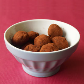 Chocolate Almond Truffles - Recipe photo by thelobsterclub