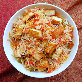 Cottage Cheese Fried Rice - Recipe photo by mmskitchenbites