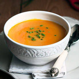 Pumpkin and Pear Cream Soup - Recipe photo by Azabel