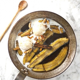 Spiced Poached Bananas - Recipe photo by Bijouxs