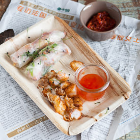 Spring Rolls with Shrimp - Recipe photo by Simones Kitchen