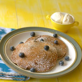 Blueberry Buckwheat Pancakes - Recipe photo by FoodFolksandFun