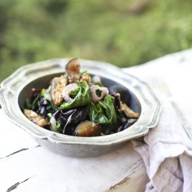 Rainbow Chard & Figs - Recipe photo by thewholefamilysfood