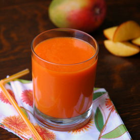 Mango Carrot Juice - Recipe photo by eatdrinkadvJC