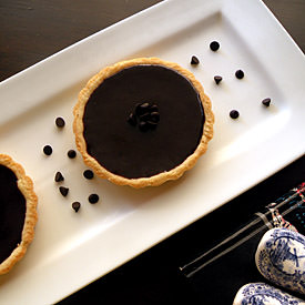 No Bake Chocolate Tarts - Recipe photo by mmskitchenbites