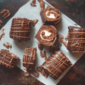 Homemade Swiss Rolls - Recipe photo by thelittlewhitekitchen