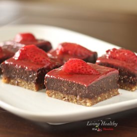Chocolate Fudge Strawberry Cookie - Recipe photo by Living Healthy With Chocolate