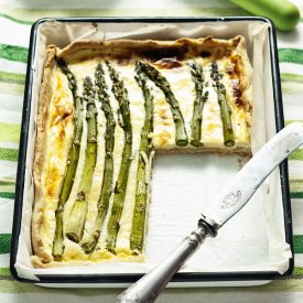 Tart with Asparagus - Recipe photo by okuchnia