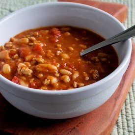 Buffalo Chicken Chili - Recipe photo by vasantanesa