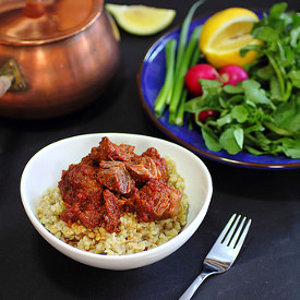 Ginger Garlic Lamb Stew - Recipe photo by Adventuress Heart