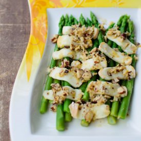 Asparagus with Taleggio - Recipe photo by coconutandvanilla