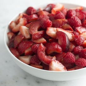Red Fruit Salad - Recipe photo by inspiredtaste