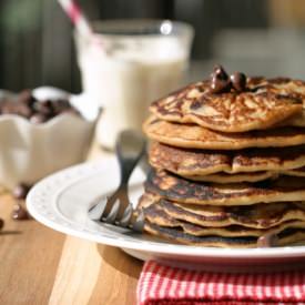 Gluten Free Chocolate Chip Pancakes - Recipe photo by nurturemygut