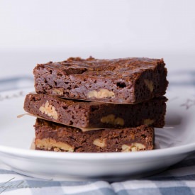 Dutch Bijenkorf Brownies with Pecans - Recipe photo by Kleinstukjedan
