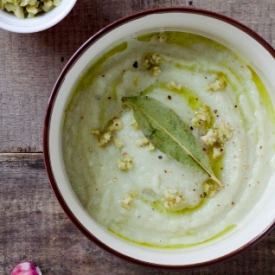 Roasted Fennel and Garlic Soup - Recipe photo by GoodFoodBlog