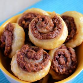 Chocolate Hazelnut Spirals - Recipe photo by laurasbakery