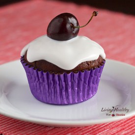 Red Velvet Chocolate Cupcakes - Recipe photo by Living Healthy With Chocolate