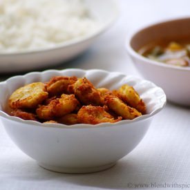 Taro Root / Colocasia Fry - Recipe photo by blend with spices