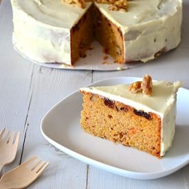 Carrot Cake - Recipe photo by uitpaulineskeuken