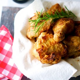 Oven Fried Chicken - Recipe photo by newsouthfoodco