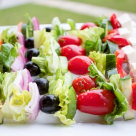 Greek Salad Skewers - Recipe photo by CookingWithJax