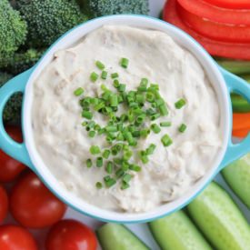 French Onion Dip - Recipe photo by CookingWithJax