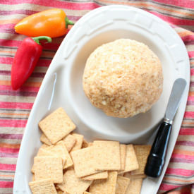 Homemade Buffalo Cheese Ball - Recipe photo by Whitney Bond