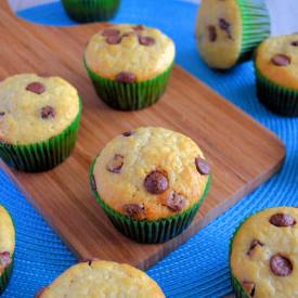 Chocolate Chip Muffins - Recipe photo by laurasbakery