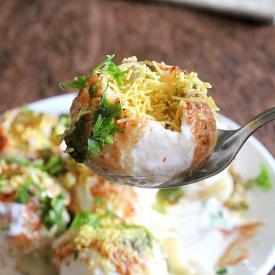 Dahi Puri Chaat - Recipe photo by prathibha Garre