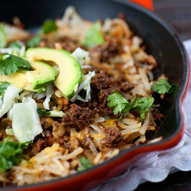 Taco Skillet - Recipe photo by Karly