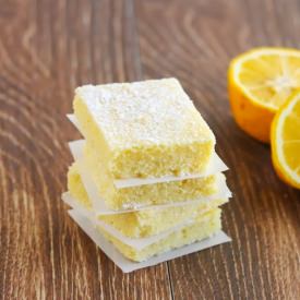 Easy Lemon Cake Bars - Recipe photo by marriageandlaughter