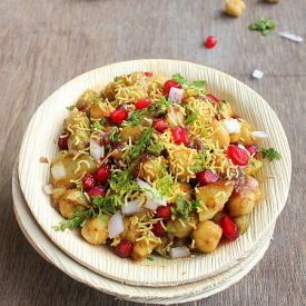 Potato Chickpea Chaat - Recipe photo by prathibha Garre
