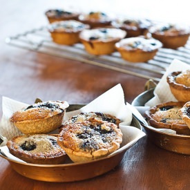 Blueberry & Almond Tarts - Recipe photo by Suzanneper